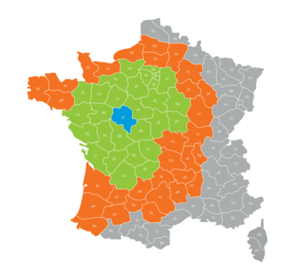 Photo - Zones d’intervention 